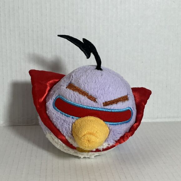 Angry Birds Space Bird Plush Toy Doll Purple Red 6 " 2012 - Picture 2 of 8
